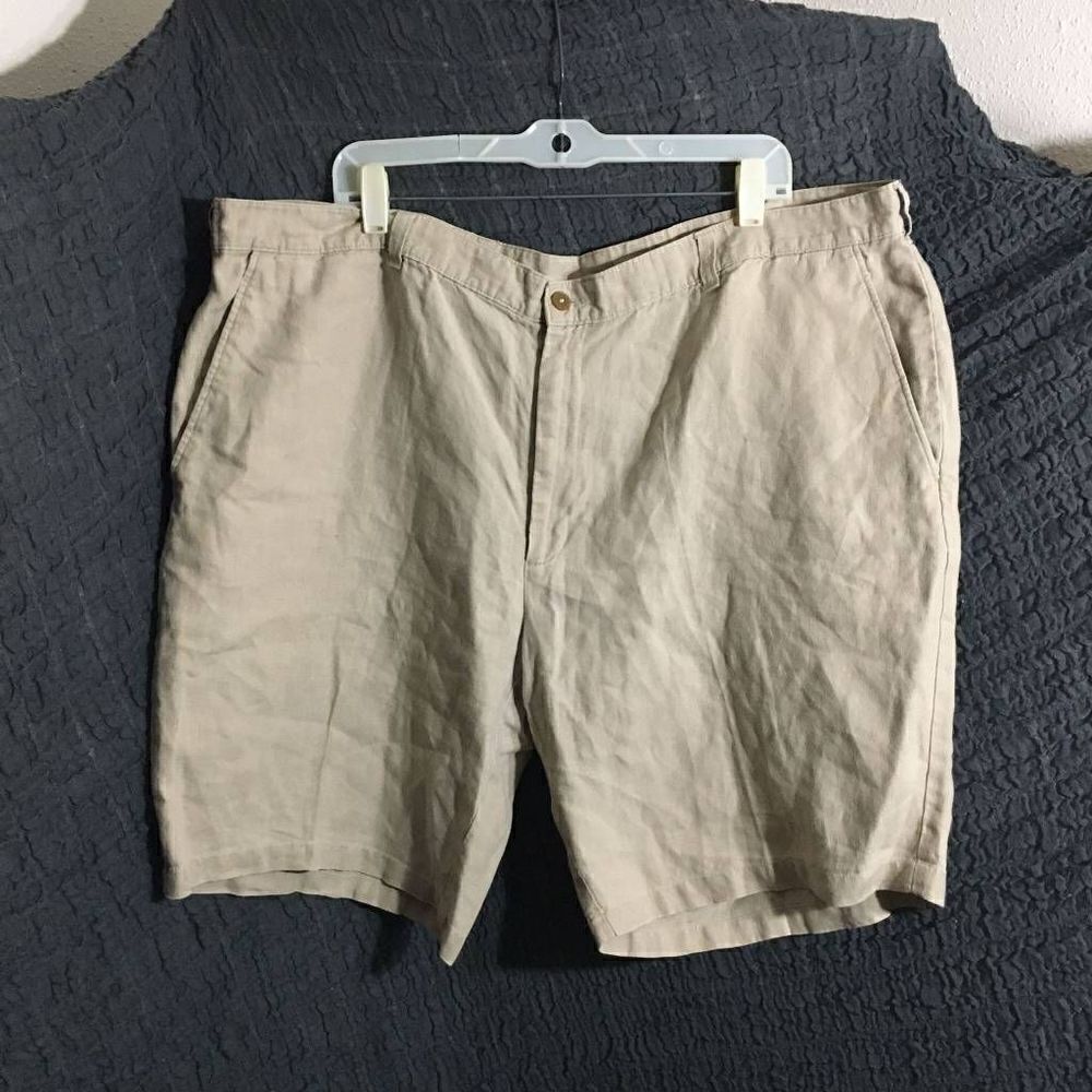 Jos A. Bank 100% Linen Shorts Size 46
